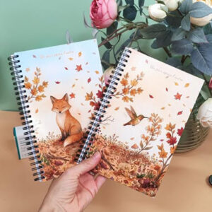 Carnet PMA A5 “Un jour après l’autre” – Renard, Colibri